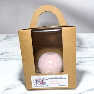 Hand Made Bath Bomb Bath Ball Creating Fizzy Fragrant Fun 4oz Gift Box Bath Tub